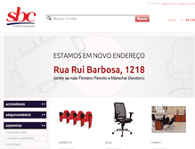 Tablet Screenshot of moveisparaescritoriorp.com.br